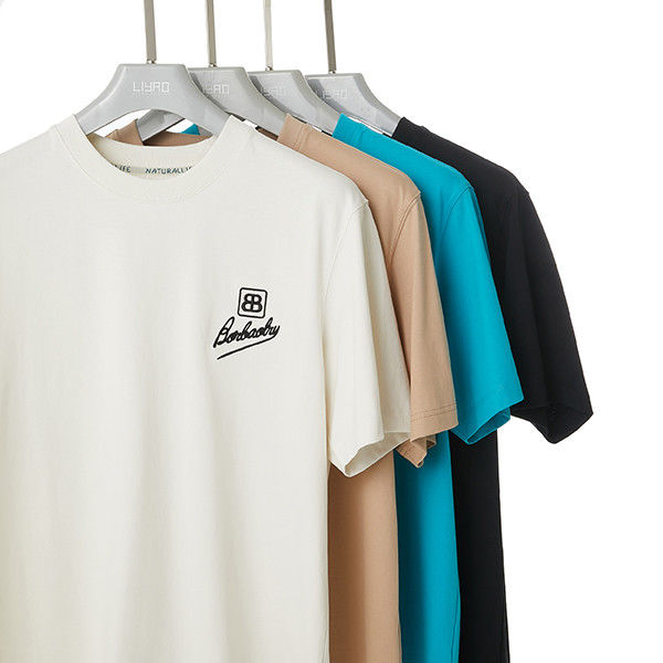 170-210 gramów Wysoka elastyczność Normalne T-shirt z logo
