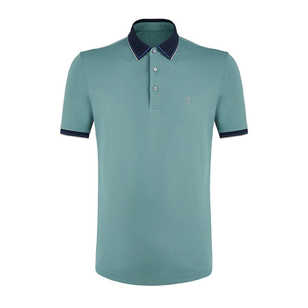 T-shirty polo z tkaniny bawełnianej wyświetlone Wicking wilgoci dla pracy casual