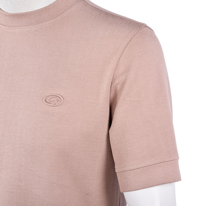 Damski prosty T-shirt z etykietą logo i szybko suszącą się przepustną tkaniną