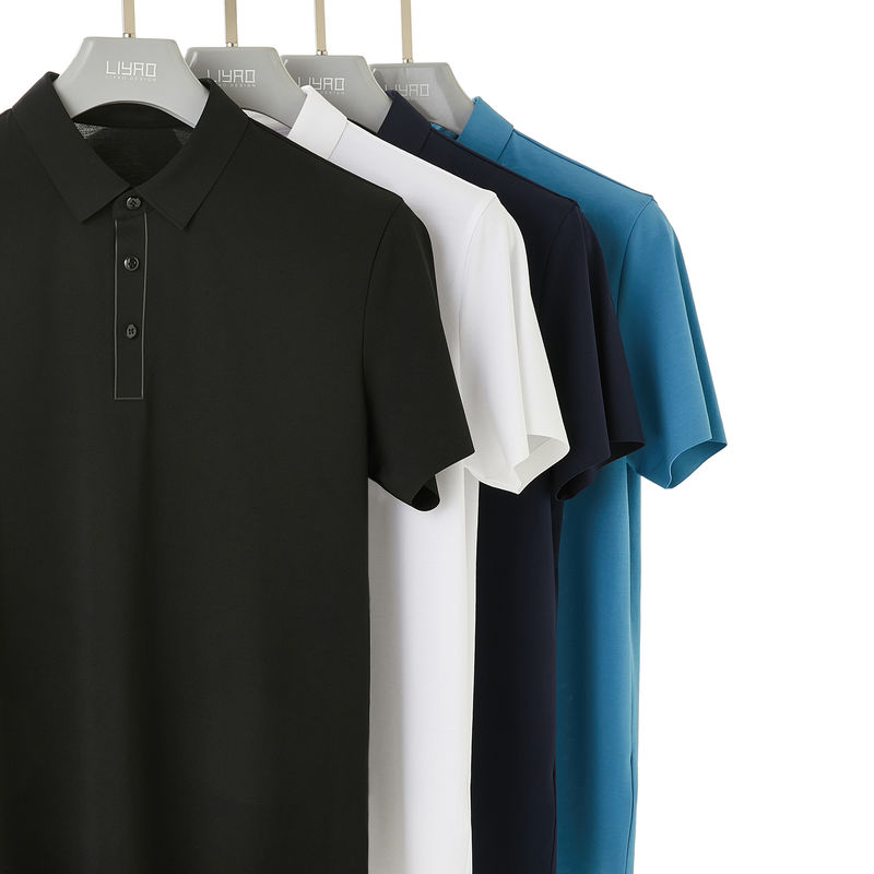 T-shirt z bawełny dla mężczyzn o masie tkaniny 170-210 gramów