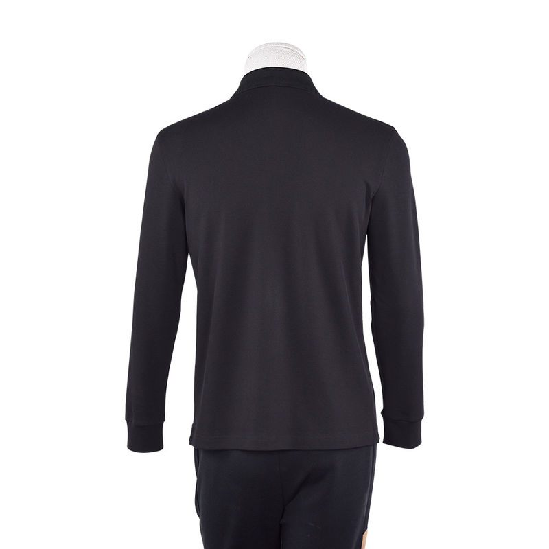 Logo wzór Koszulki polo na zamówienie Najpopularniejsza koszulka męska z długim rękawem