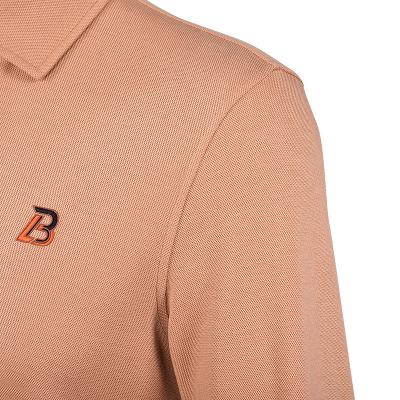 Sezon jesienny pełno rękaw wodoodporna koszula polo dla mężczyzn kolory na zamówienie 170-210 gramów