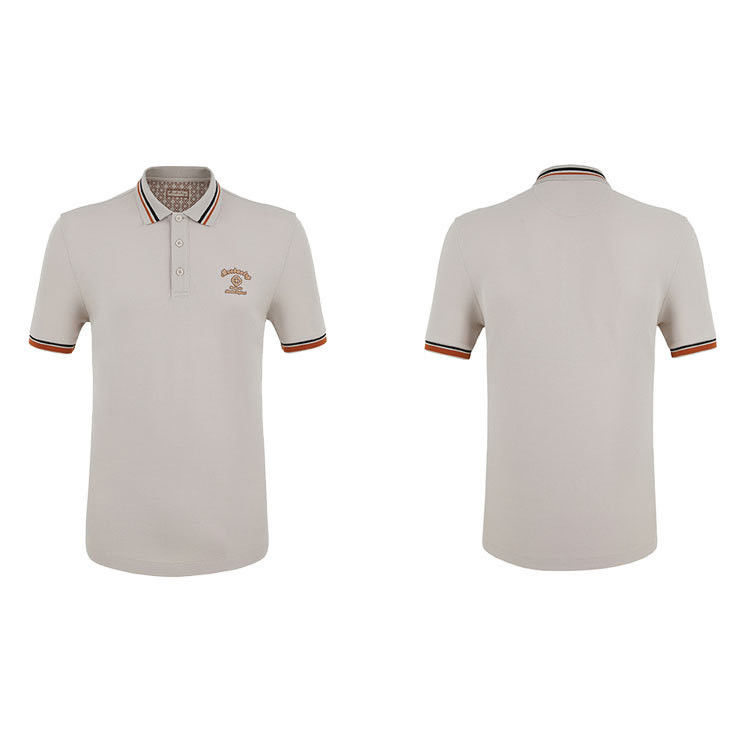 Design mody Custom Logo Slim Fit męska koszulka polo bawełniana 100% puff drukowane koszulki golfowe