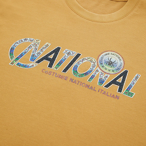 Logo na zamówienie Biała pomarańczowa koszulka dla mężczyzny stylu przyzwoitego z nadmierną prostą konstrukcją