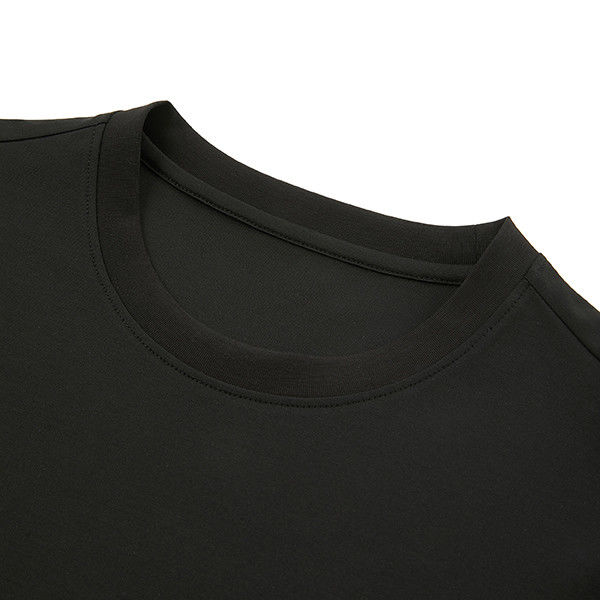 Logo koloru 100 bawełny T-shirt dla mężczyzn prosty, pusty, spadek ramienia