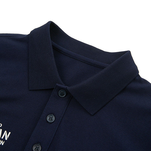 100% Bawełna Wysoka pochwała Komfortowy Logo Polo Koszulka Tkanina 95% Poliester 5% Spandex