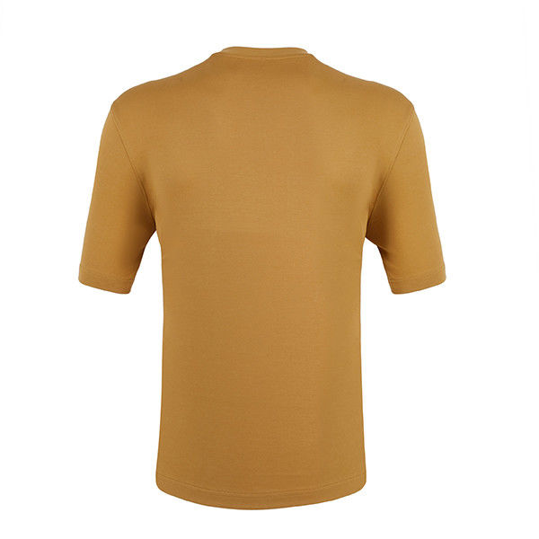 Modne logo T-shirt męski wyświetlany z wycinkami z krótkim rękawem