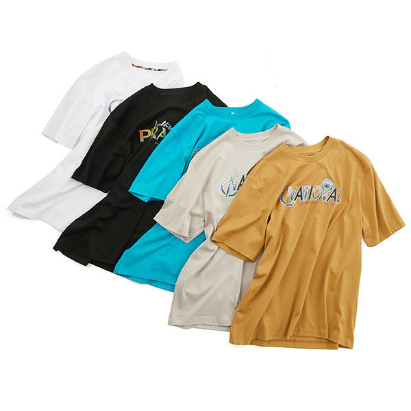 Modne logo T-shirt męski wyświetlany z wycinkami z krótkim rękawem