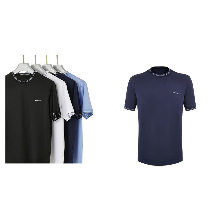 Custom Logo Style Mężczyźni Szybko Suchający O-Neck Collar Sport T-Shirt Dla Mężczyzn w Guangdong