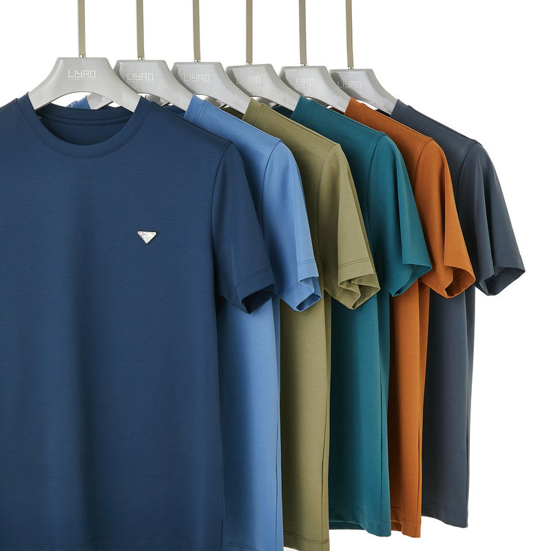 Klasyczna koszula polo dla mężczyzn 100% bawełna Logo i kolor bez etykiety
