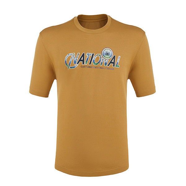 Niestandardowa koszulka bawełniana dla mężczyzn w metodzie dzianin i 230 gsm