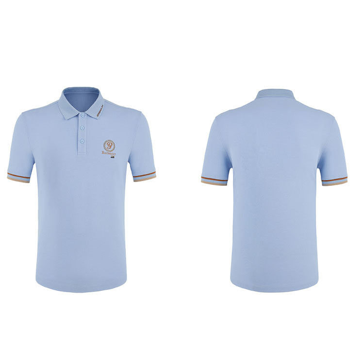 Mężczyzna suchy długie rękawy krótkie rękawy Fit Slim Polo Shirt z logo na zamówienie w projektowaniu mody