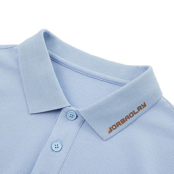 Mężczyzna suchy długie rękawy krótkie rękawy Fit Slim Polo Shirt z logo na zamówienie w projektowaniu mody