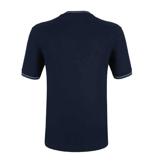 Niestandardowe koszulki z tkaniny 170-210 gramów Szybko Sucha wyszyta koszulka dla mężczyzn