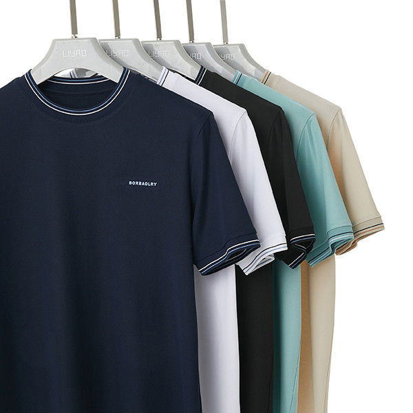 T-shirt bawełniany z tkaniny 240 gsm z dostosowanymi wzorami i kolorami komfortowymi
