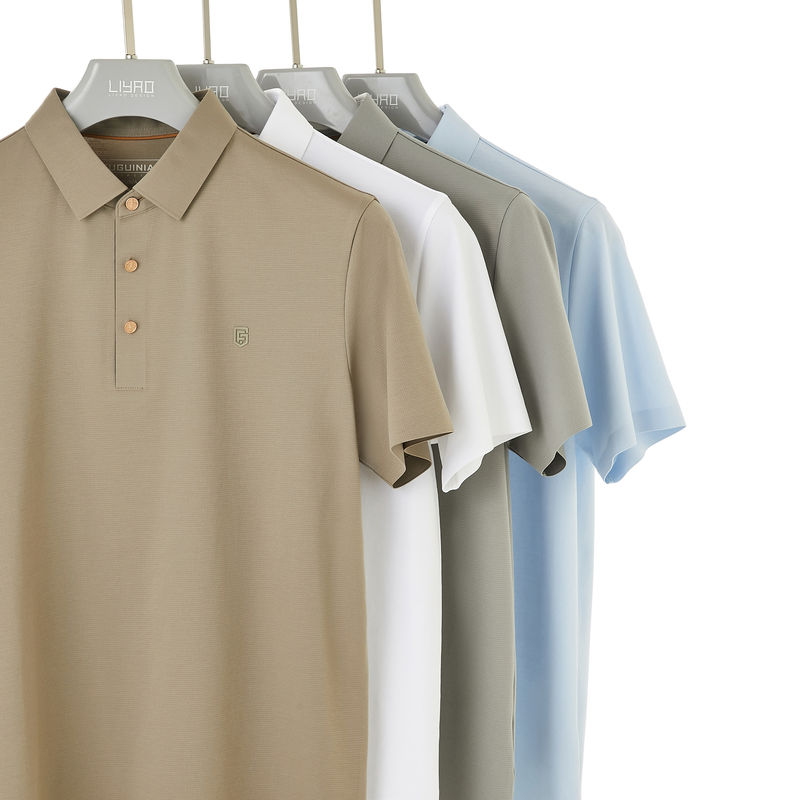 T-shirt polo dla mężczyzn w stylu Dryfit z poliestru