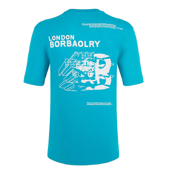 Zamówiony projekt męski 100% bawełniana koszulka O-Neck krótkie rękawy oddychające anty-pilling