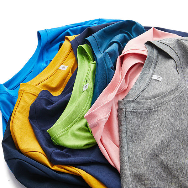 180 Gsm O-Neck T-Shirt stylu Casual z logo Anti-Pilling Design 100% bawełny