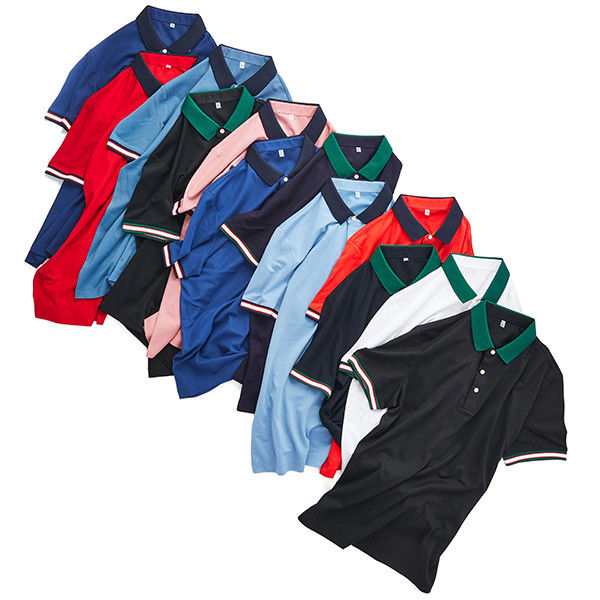 Mężczyzna Polo Short Sleeve Shirt z personalizowanym logo Casual Wyświetlony Fashion Polo