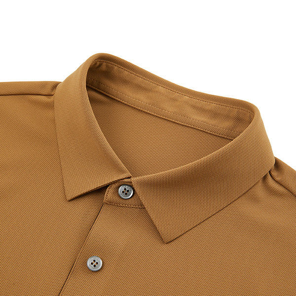 Koszulka polo męska z szybkim suszeniem anty-pilling Custom Logo bawełniany materiał bezszwowy design