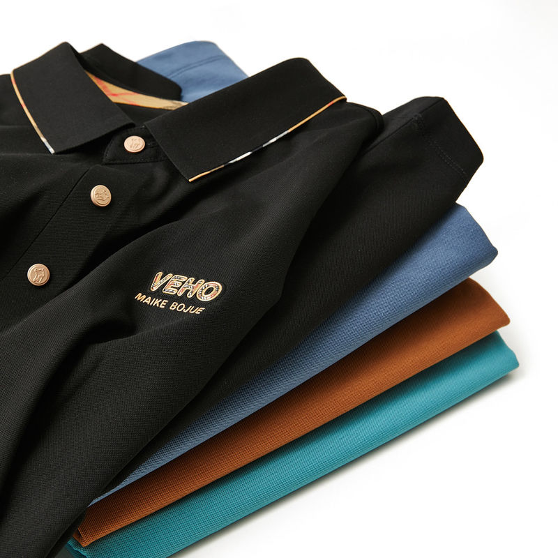 T-shirt bez szwu dla mężczyzn latem i jesienią Życie codzienne Krótkie rękawy Gym Wear 170-210Gram