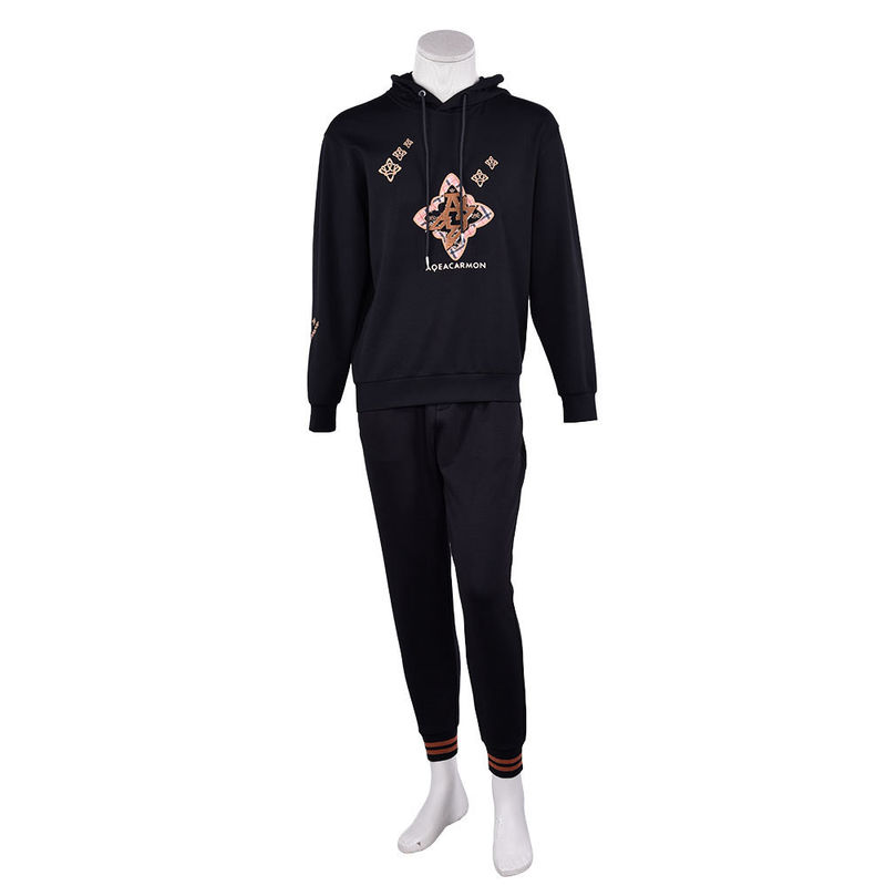 Jogging Cotton Men Hoodie Pocenie Wicking Custom Pattern Logo 450Gsm Dla Sportu