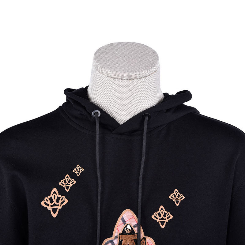 Jogging Cotton Men Hoodie Pocenie Wicking Custom Pattern Logo 450Gsm Dla Sportu