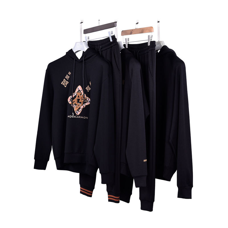 Jogging Cotton Men Hoodie Pocenie Wicking Custom Pattern Logo 450Gsm Dla Sportu