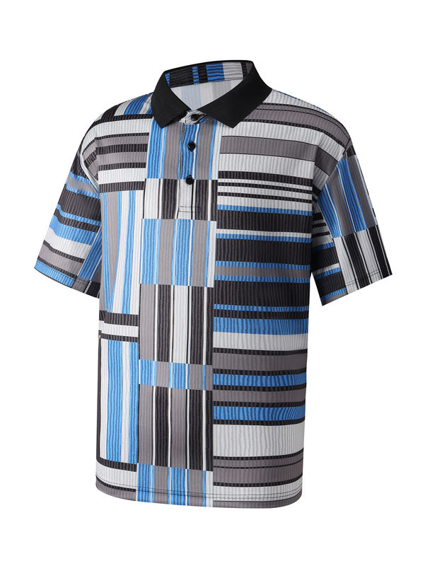 Krótkie rękawy bawełniane dziecięce koszulki polo Jasne kolory Tenisa sportowego