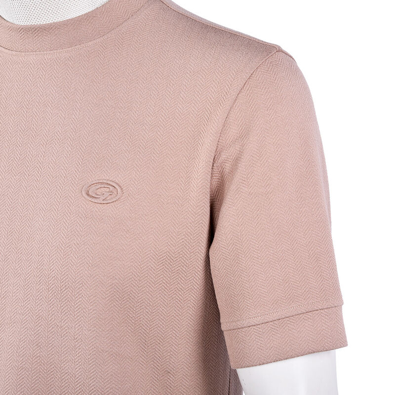 Hurtowy niestandardowy projekt logo Etykieta Szybkoschnące Oddychające Przeciwzmarszczkowe Gładkie T-shirty Wysokiej jakości z golfem dla mężczyzn Puste