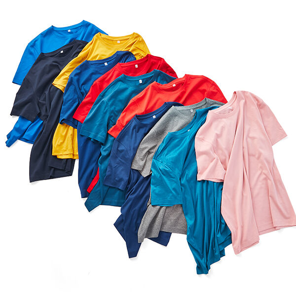 Wysokiej jakości T-shirt męski na zamówienie Blank Black Pink Purple T-shirt dla mężczyzn