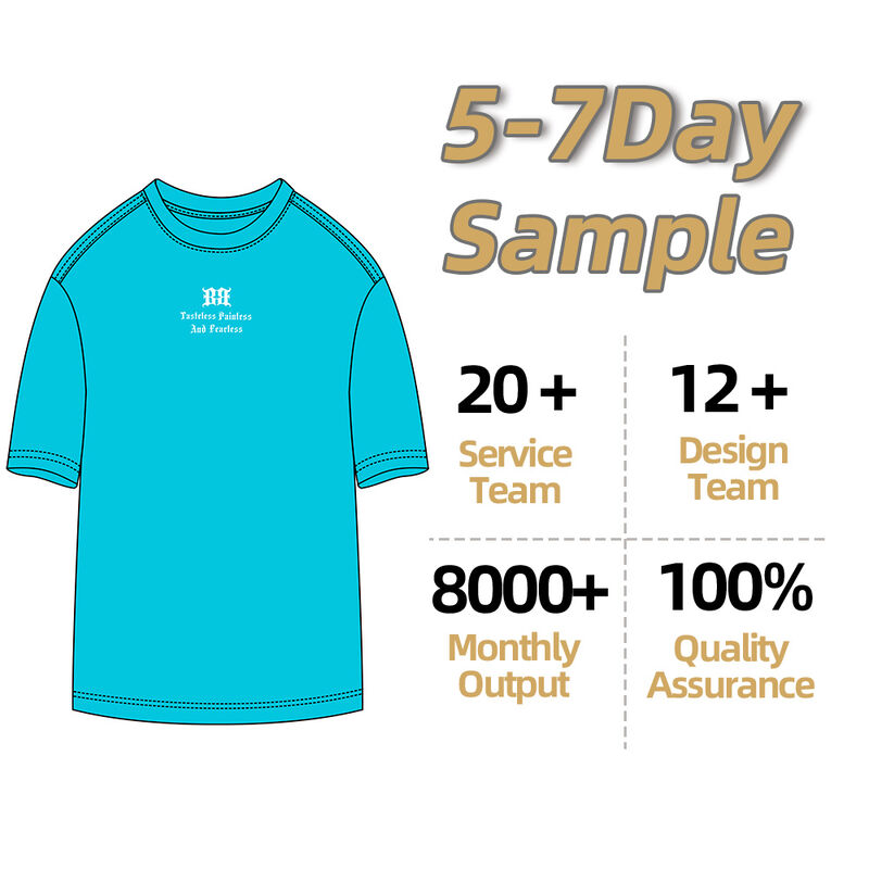 Profesjonalny Producent Najnowszy projekt Custom Plain Cotton Oversized Heavyweight T-shirt dla mężczyzn