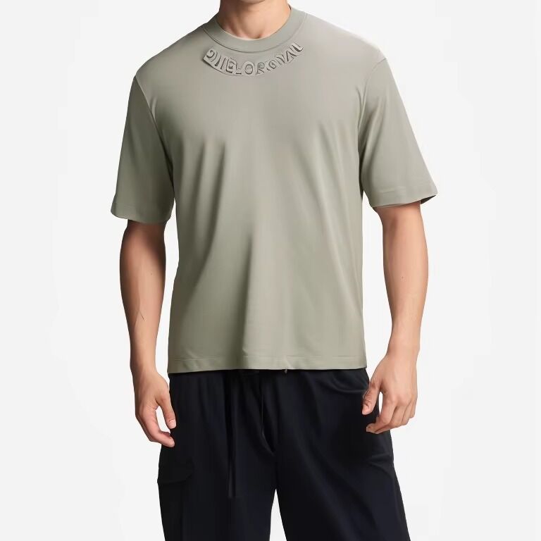 Nowy styl, niestandardowy, nadrukowany logo, poliestrowa tkanina siatkowa, bluza oversize, męska koszulka