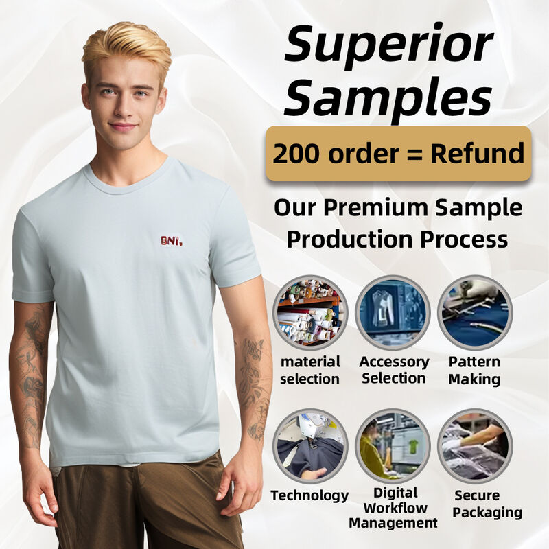 Wysokiej jakości letnie męskie T-shirty z okrągłym dekoltem, luźne, sportowe, do biegania, oddychające bawełniane topy odzieżowe