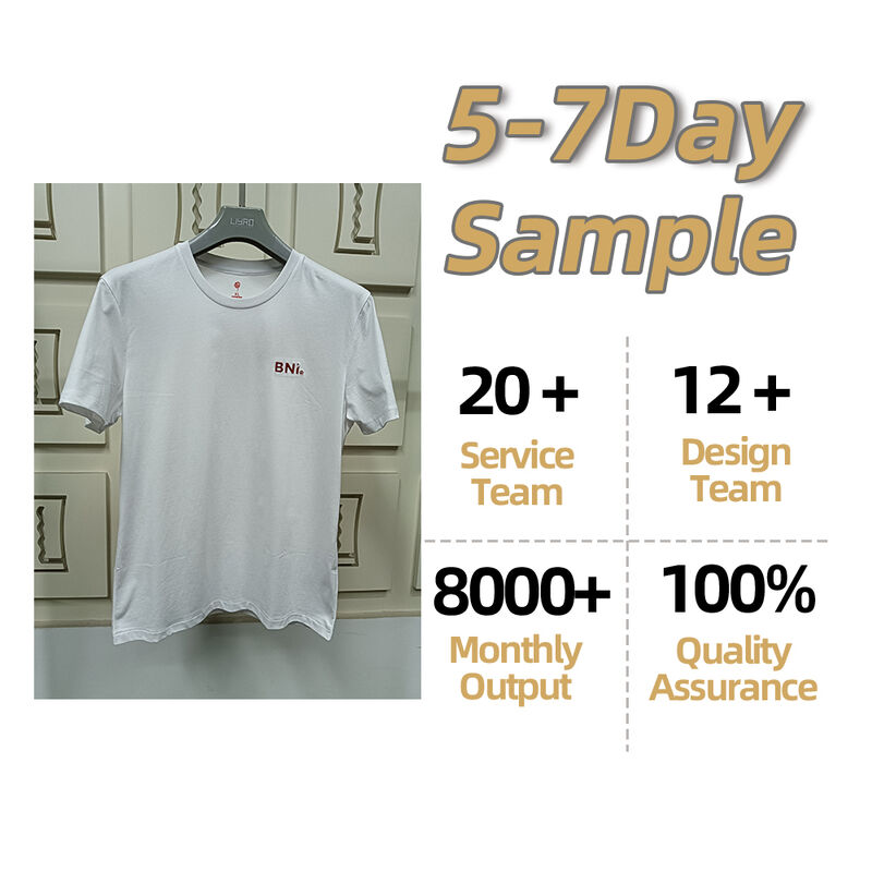 Wysokiej jakości letnie męskie T-shirty z okrągłym dekoltem, luźne, sportowe, do biegania, oddychające bawełniane topy odzieżowe