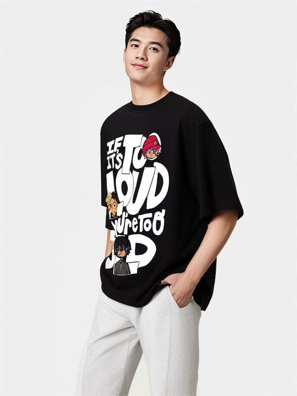 100% bawełniane oversize'owe męskie koszulki z efektem sprania kwasowego, vintage, z możliwością personalizacji logo, krótkie/długie, klasyczny kołnierzyk, wzór wyblakły od słońca