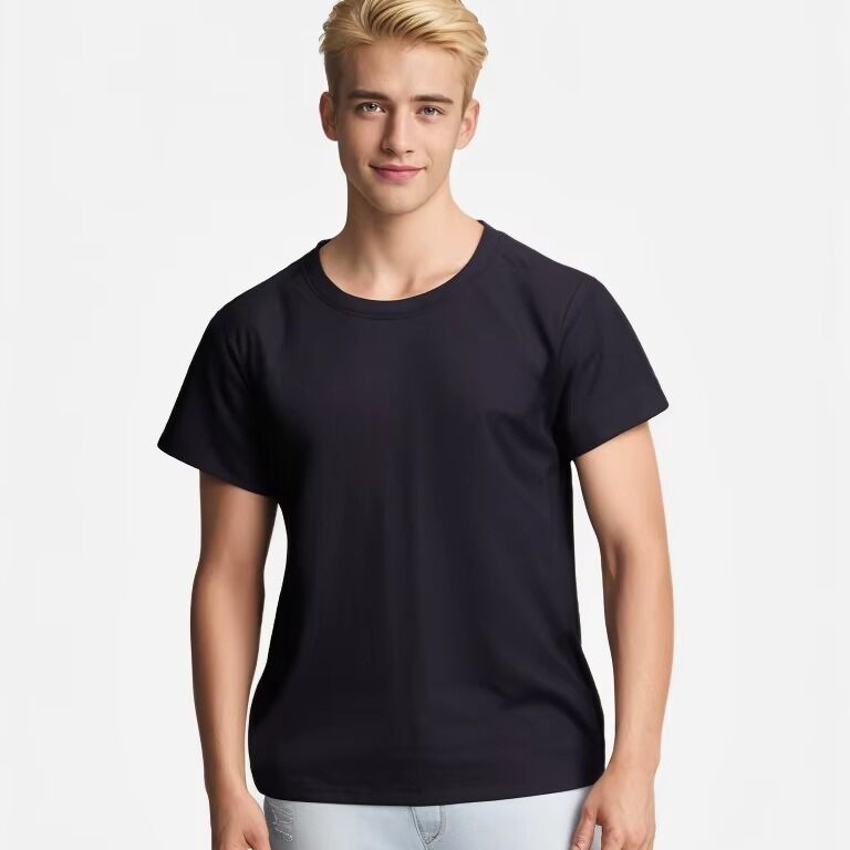 Personalizowane koszulki T-Shirt męski O-Neck 100% bawełniany szybki suchy oddychający Vintage Foto na zamówienie Krótki rękaw Solid