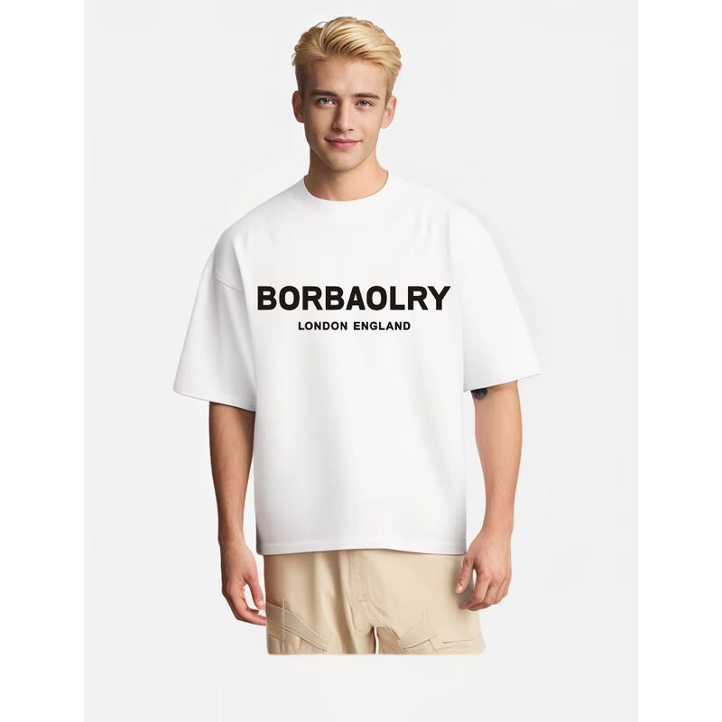 Wysokiej jakości koszulka oversize z 100% bawełny, krótki rękaw, szybkoschnąca, oddychająca, vintage, własne zdjęcie, jednolity kolor