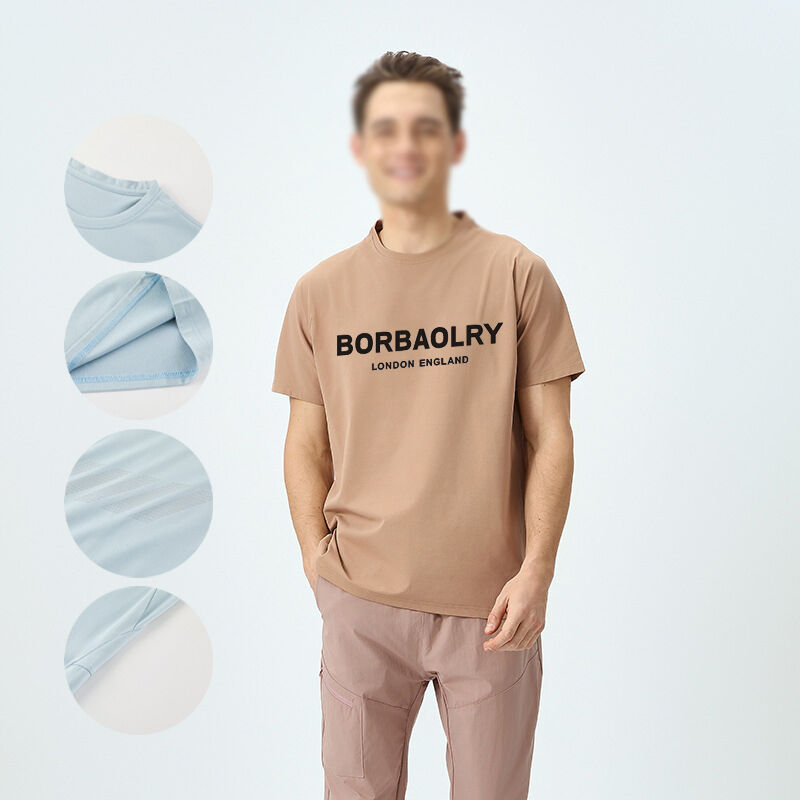 Najwyższej jakości męska koszulka oversize w stylu high street, elastyczna, z grafiką, crop top, niezbędnik letni