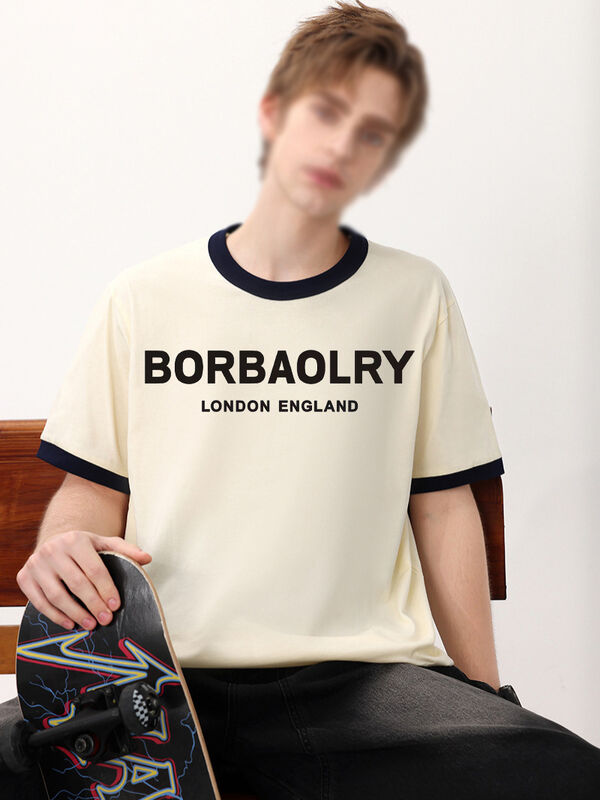 Designerka T-Shirt Słynne marki Gorąco sprzedawane czysta bawełna Luksusowa T-Shirt Trend męski Przystojny projektantki