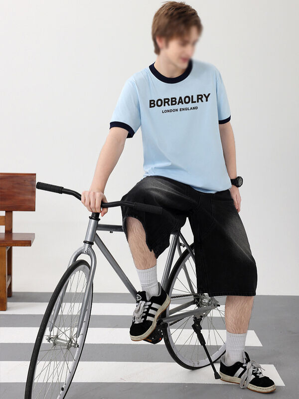 Designerka T-Shirt Słynne marki Gorąco sprzedawane czysta bawełna Luksusowa T-Shirt Trend męski Przystojny projektantki