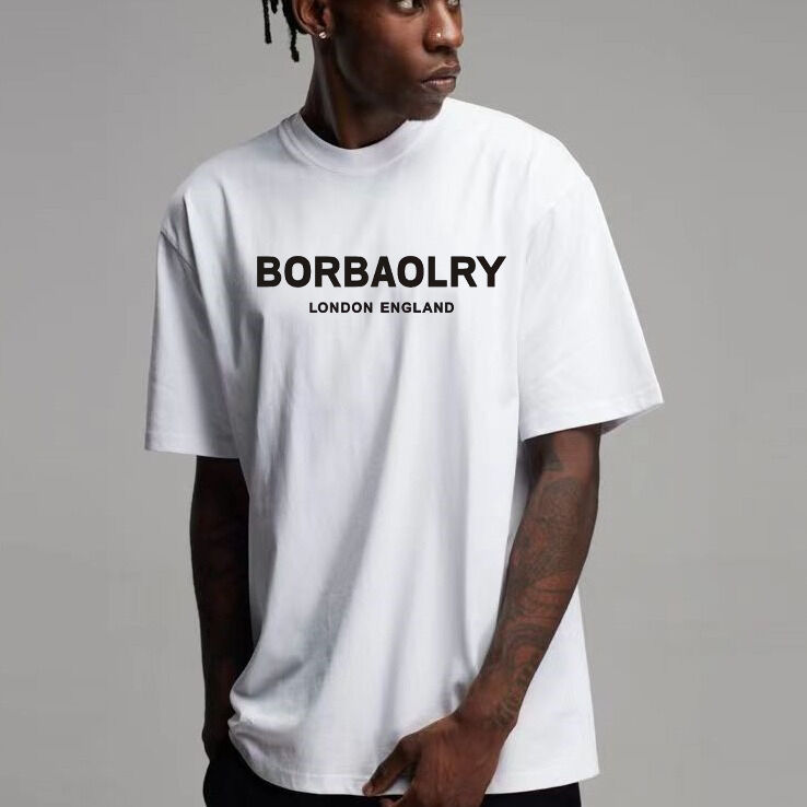 Bawełniana koszulka 220 GSM z obniżonym ramieniem, oversize, hurtownia, koszulki męskie na zamówienie