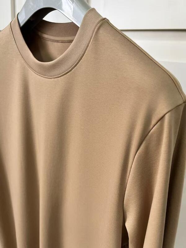 Mężczyźni Solid Color Cotton Crew Neck Short - Sleeve Cotton T-Shirts Factory ODM Mężczyźni Short Sleeve T-Shirt