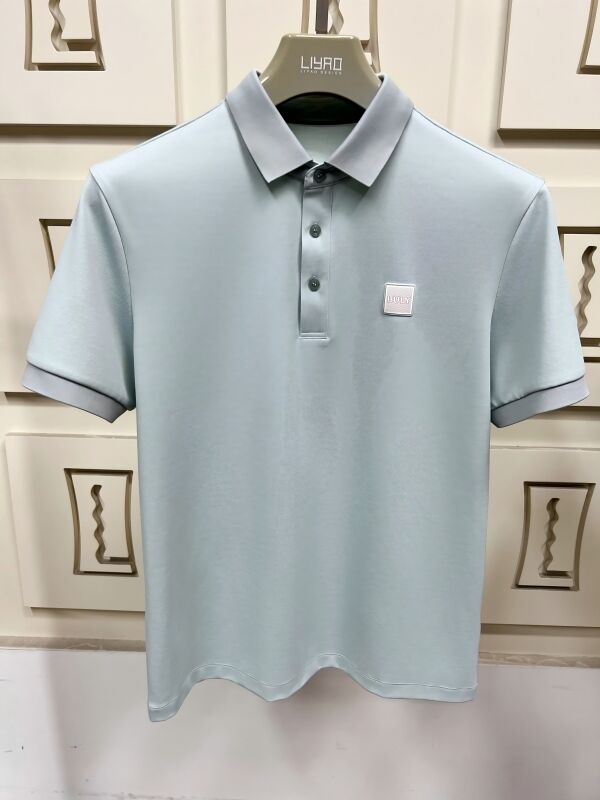 Klasyczne męskie koszulki polo. Krótkie rękawy, najwyższej jakości dla codziennego noszenia.