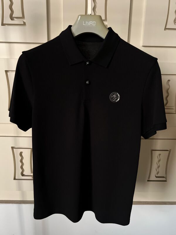 Męskie koszulki polo z wysokiej jakości bawełny z haftowanym logo lub nadrukiem maszynowym, casualowe koszulki polo marki City