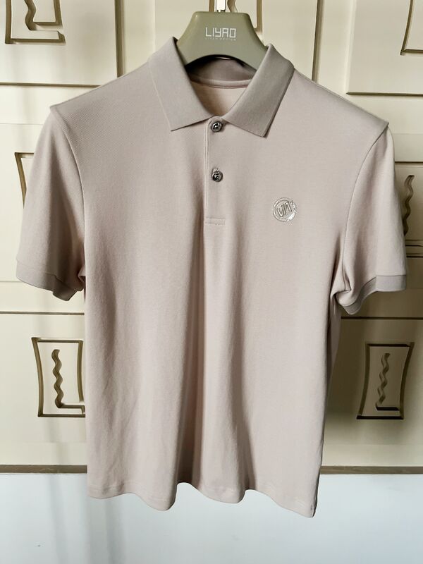 Męskie koszulki polo z wysokiej jakości bawełny z haftowanym logo lub nadrukiem maszynowym, casualowe koszulki polo marki City