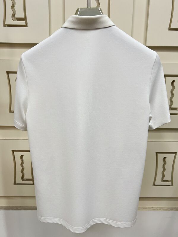 Najwyższej klasy męskie koszulki polo. Minimalistyczny design, krótkie rękawy, miękka tkanina do dotyku dla wszystkich sezonów.