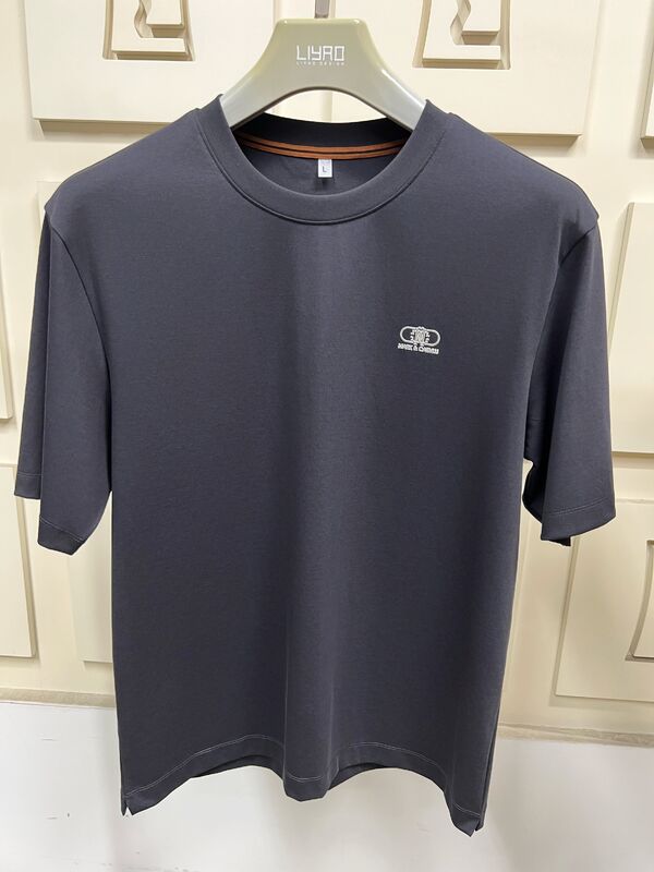 Minimalistyczne koszulki z krótkim rękawem dla mężczyzn, jednolite kolory, podstawowe t-shirty męskie