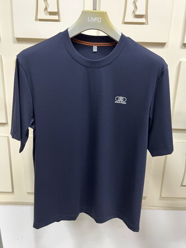 Minimalistyczne koszulki z krótkim rękawem dla mężczyzn, jednolite kolory, podstawowe t-shirty męskie