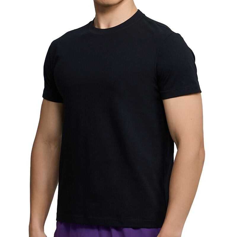 Men's Sorona Fabric Quick Dry Sports T-Shirt Breathable Gym Shirt with Custom Embroidery and Printing Plain Solid Style